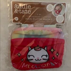 Addie and Tate face masks